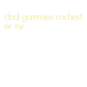 cbd gummies rochester ny